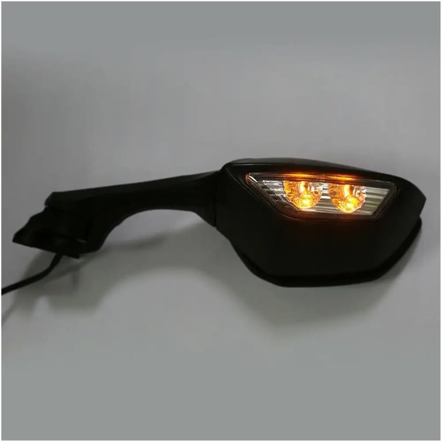 確認用 APAQVBCU(小さな店) オートバイ用バックミラー LED ウィンカー
